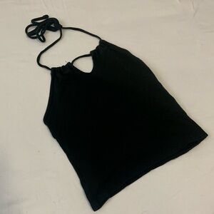 Brandy Melville Black Halter Top